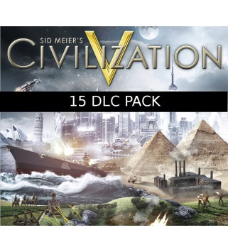 Sid Meier s Civilization V - 15 DLC Pack Steam Key GLOBAL